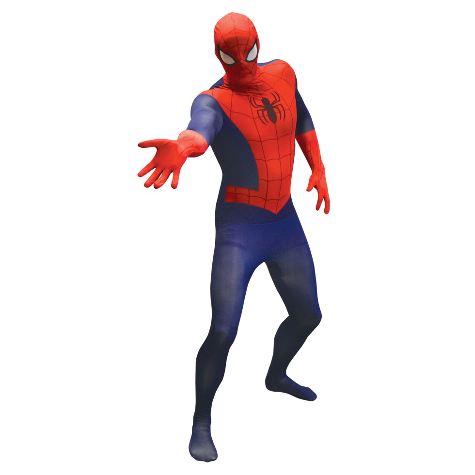 morph karneval spiderman kostym