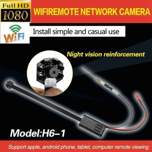 mini-hålkamera rörelsedetektering + nattsyn