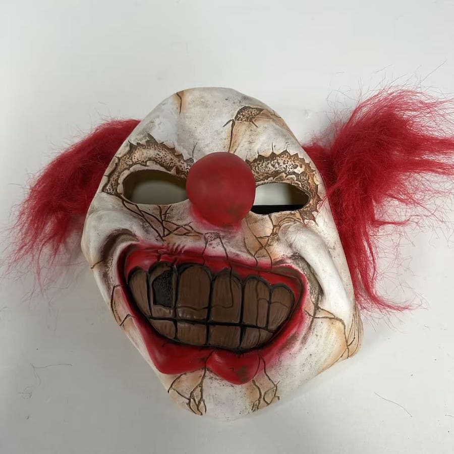 Ansiktsmask för vuxna Pennywise the Clown