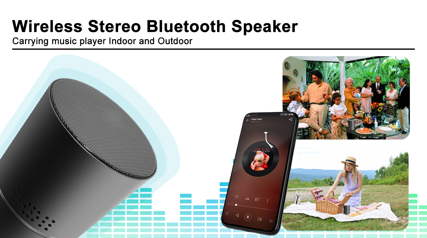 Bluetooth-högtalare med kamera