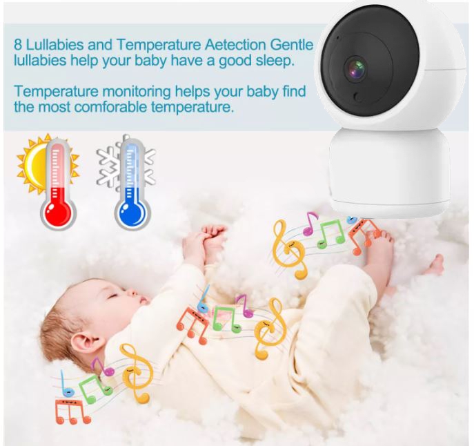 elektronisk nanny video - babymonitor