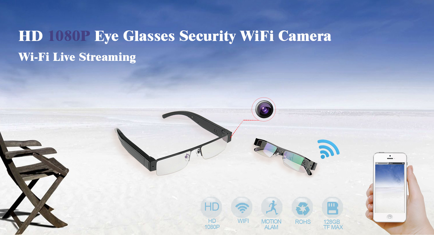 glasögon med wifi-kamera