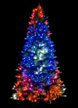 blinkly christmas tree led kontroll via mobiltelefon