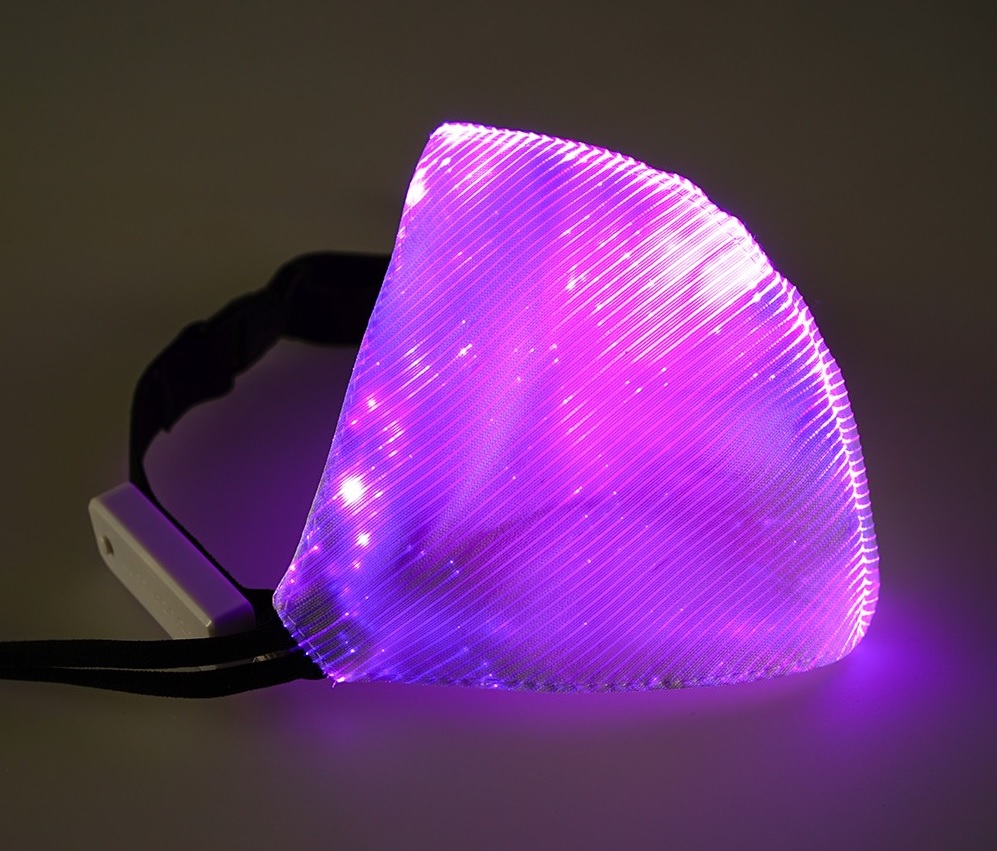 LED-mask violett