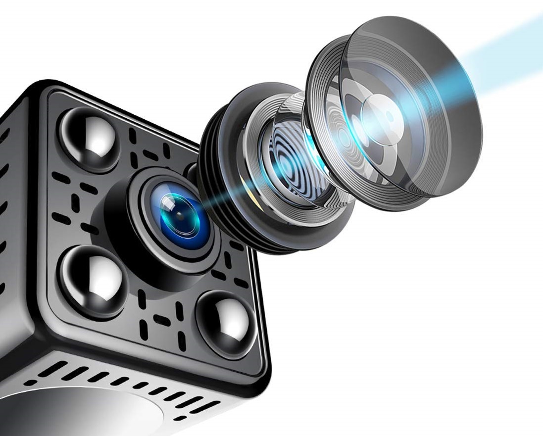 miniatyr HD dold spion kamera