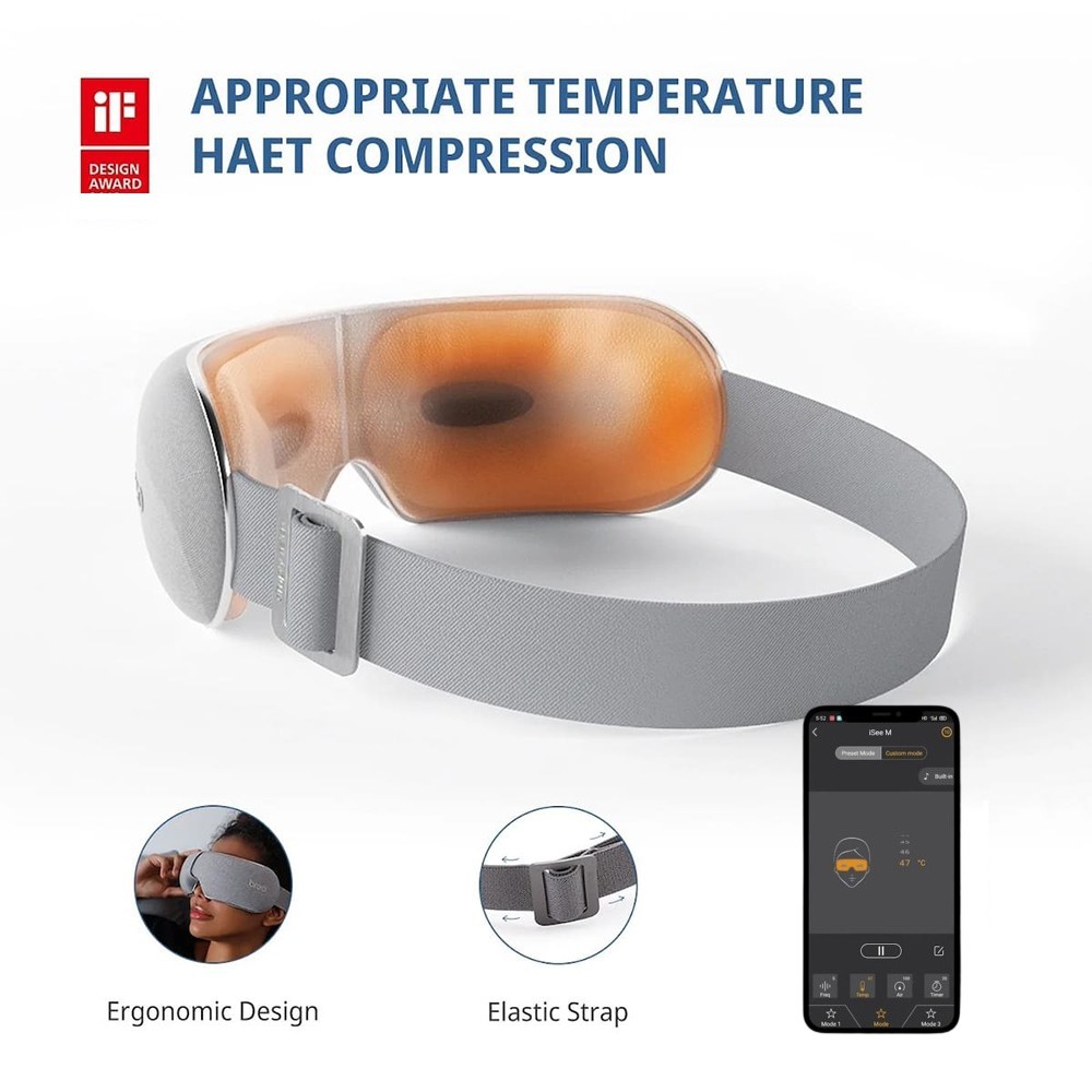 Bluetooth massageglasögon med smarta funktioner