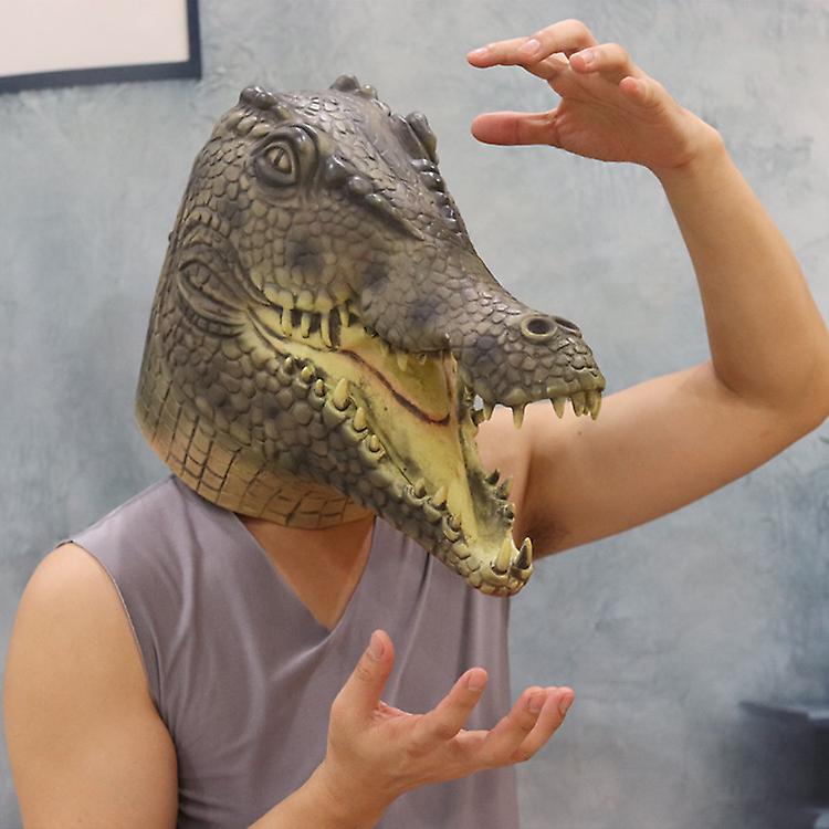 Alligator krokodil ansiktsmask