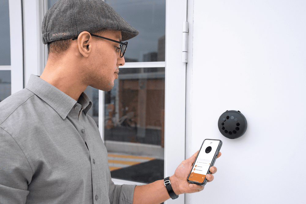 WiFi smart låsbox för smartphone-app + PIN-kod