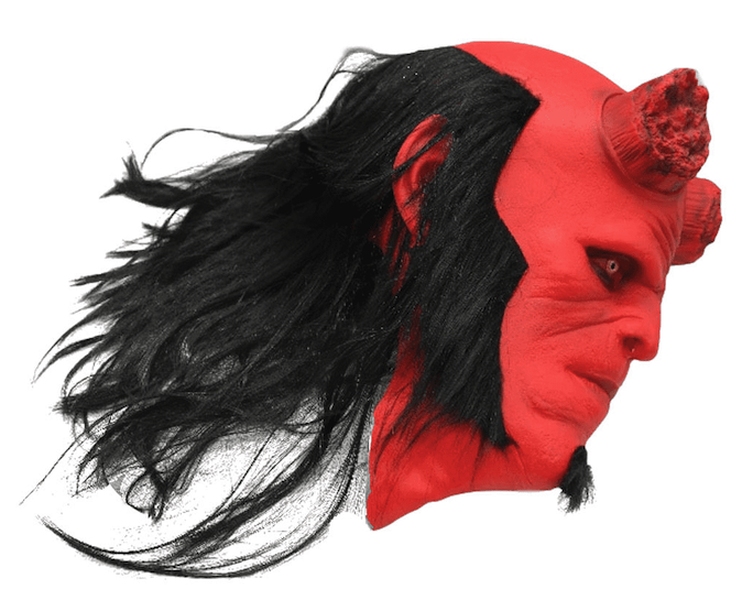 Hellboy vuxen ansiktsmask