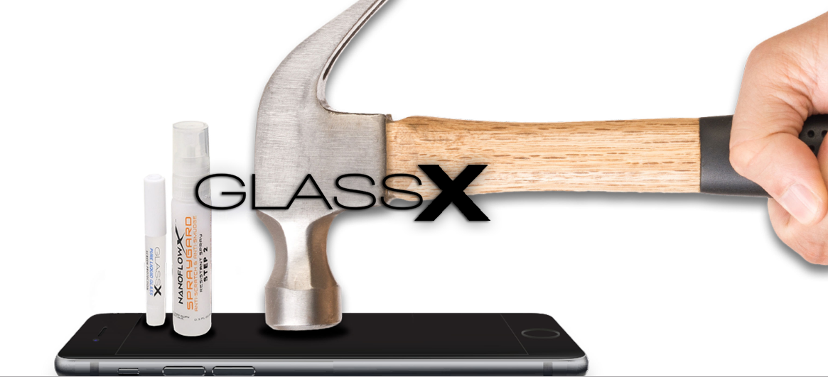 Osynligt skydd för Smartphone GlassX