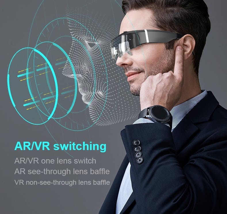 Virtuella glasögon med förbättrade kontroller