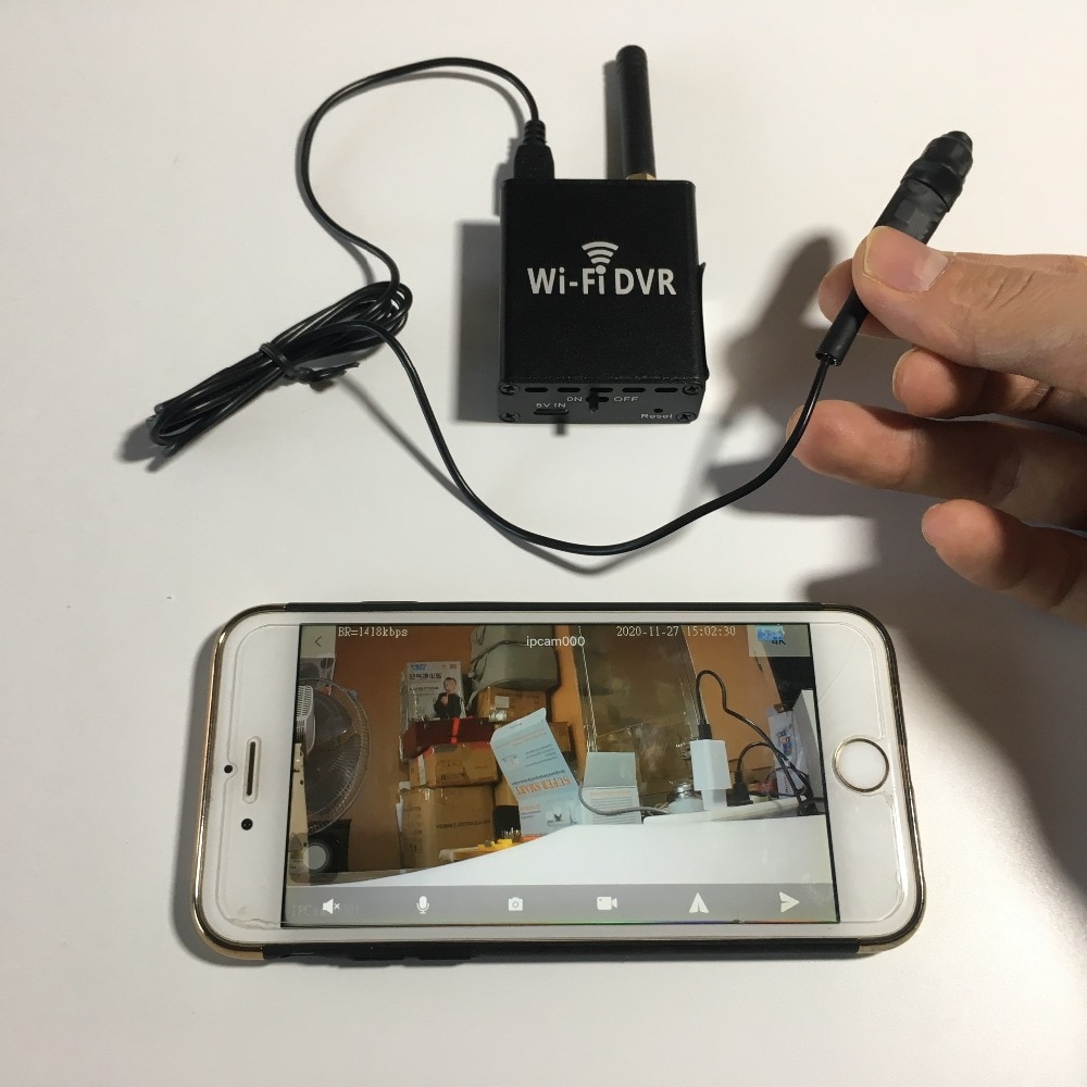 wifi pinhole ip kamera mikro mini lins
