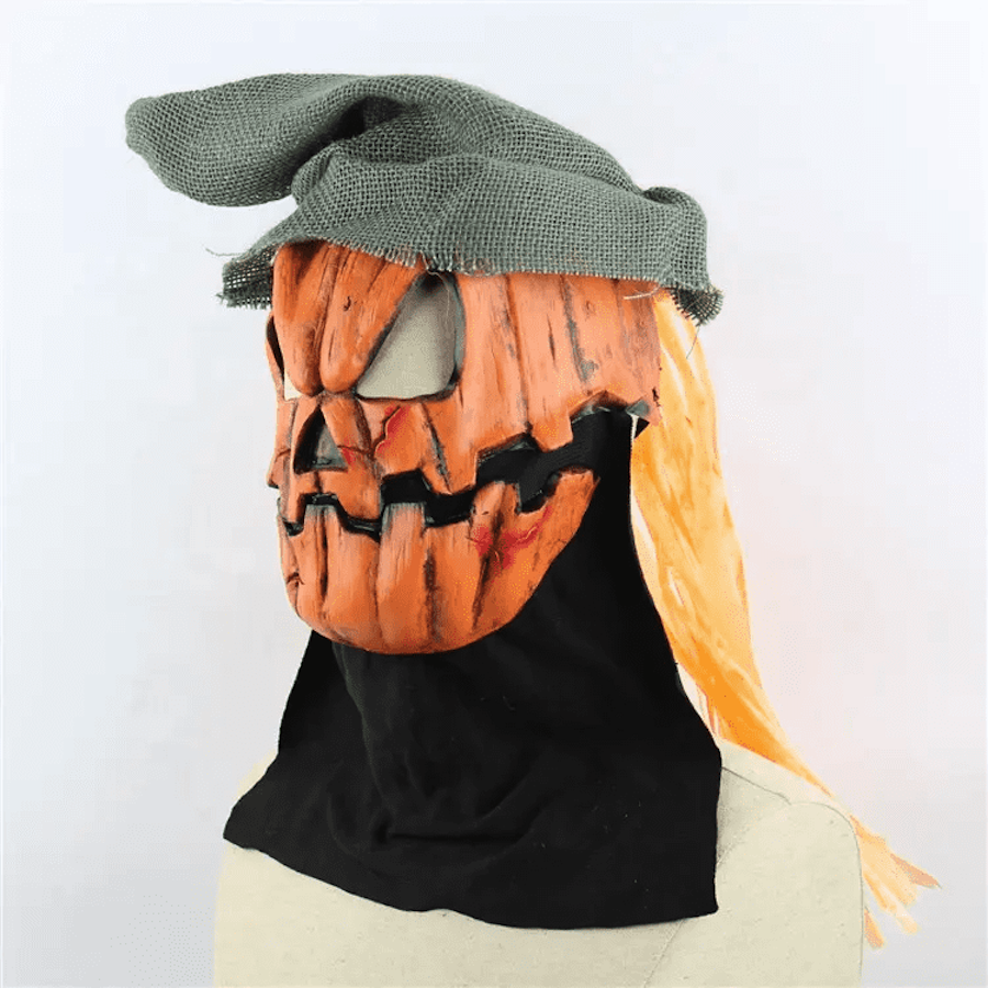 Halloween pumpa skrämmande ansiktsmask