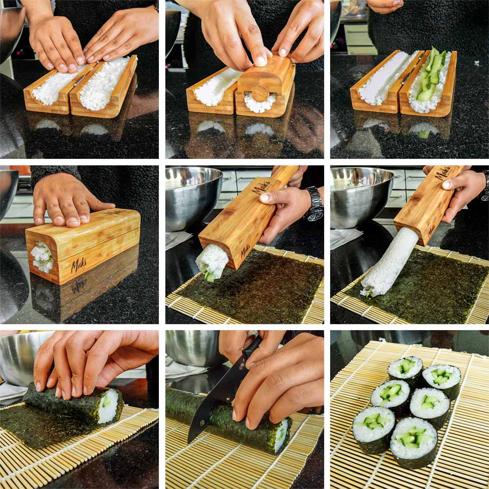 sushi maker set - gör kit som en gåva