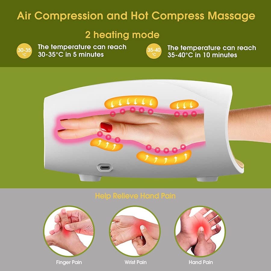 handmassageapparat, massageprocedur