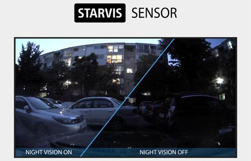 Sony Starvis-sensor - DOD LS500W + kamera