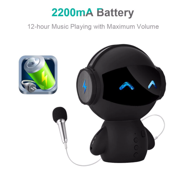 2200mAh Bluetooth-högtalare