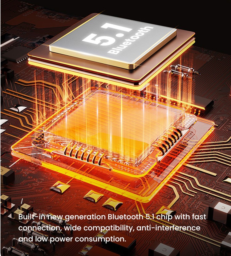 bluetooth Inbyggd - Bluetooth 5.1 nya generationens chip