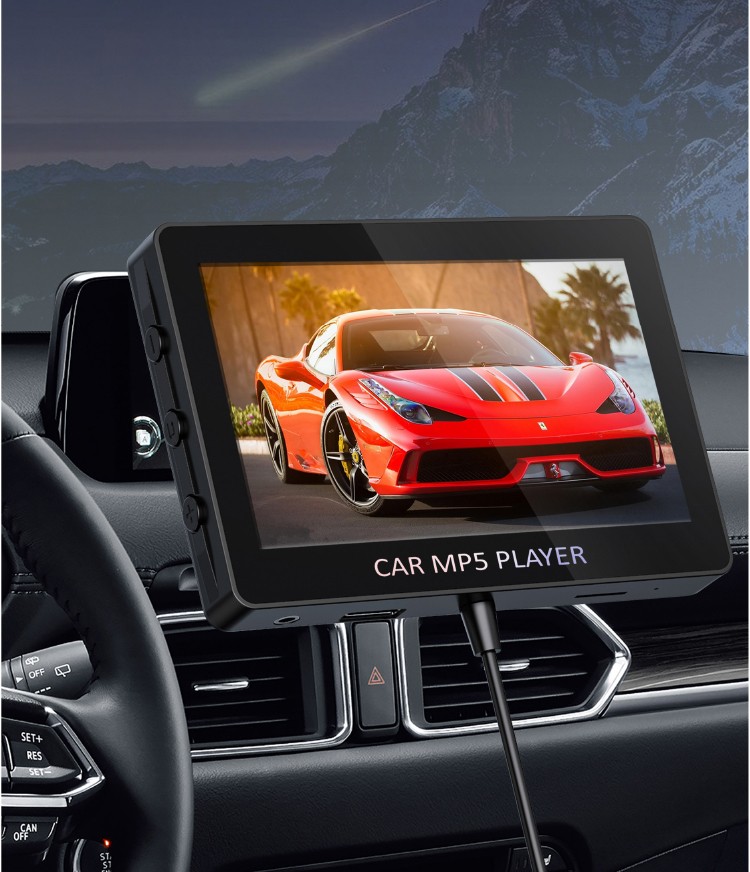 mp5 bilspelare video display monitor spelare för bilen