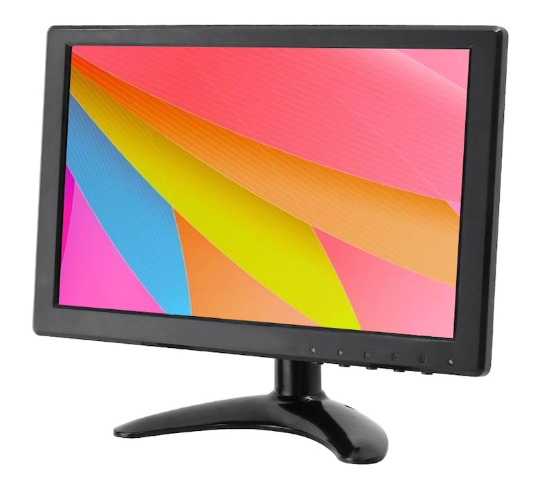 bnc monitor 10 tum Active Matrix TFT LCD-skärm