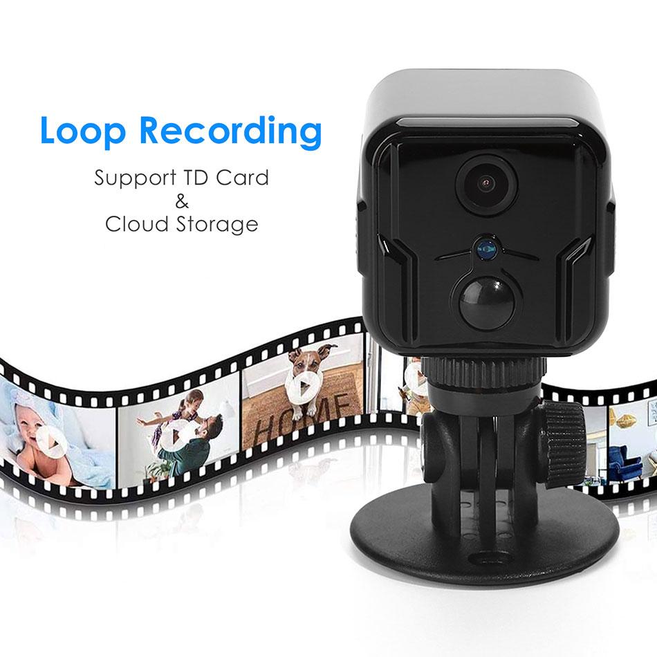 mini CCTV-kamera inspelning till moln eller sd-kort