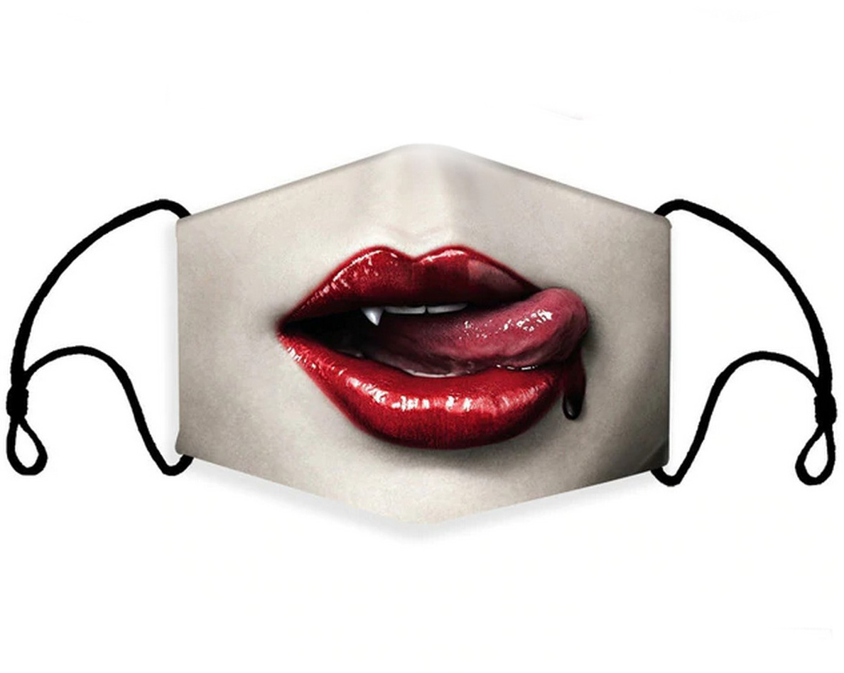 Vampyr blod ansiktsmask