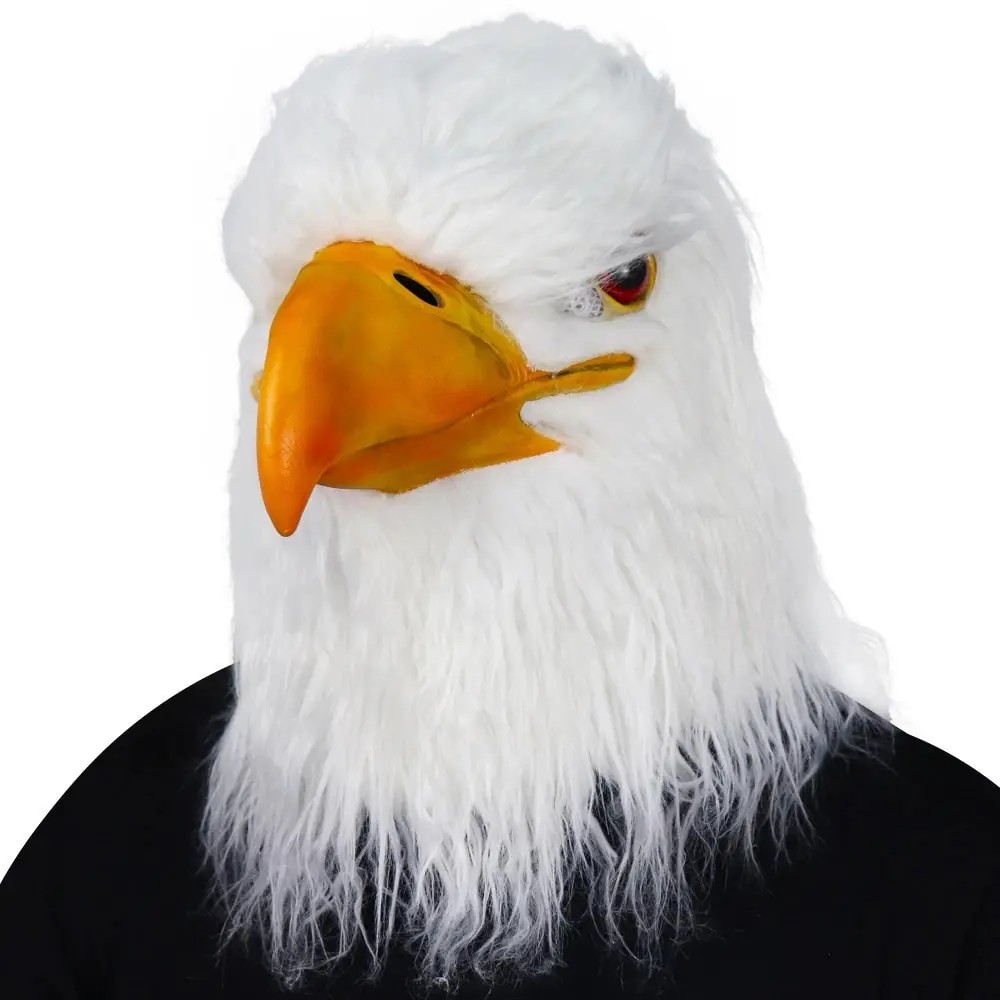 white eagle silikonmask ansiktshuvud