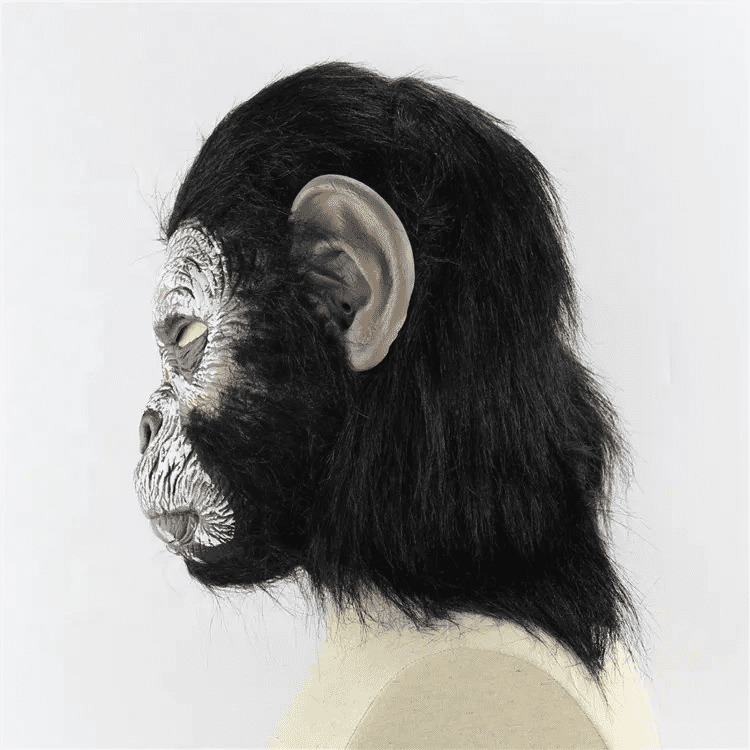 Halloween apa mask från planeten av aporna