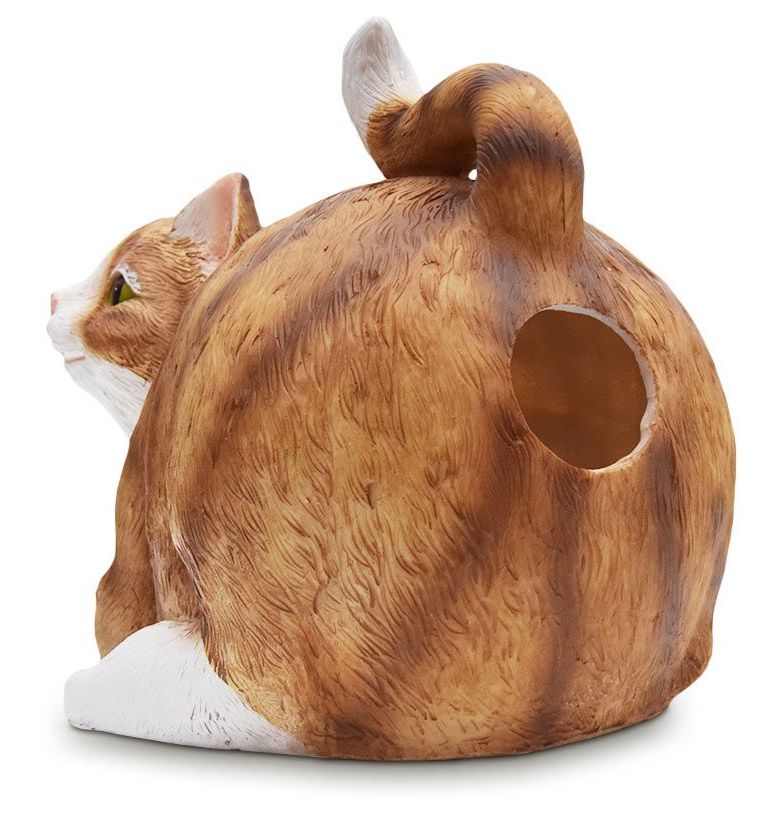 servetthållare i form av en katt