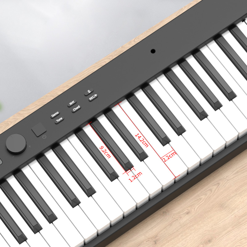 digitala MIDI-pianotangenter