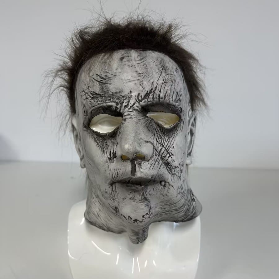 Skrämmande Halloween-mask för pojkar (barn) eller vuxna Michael Myers