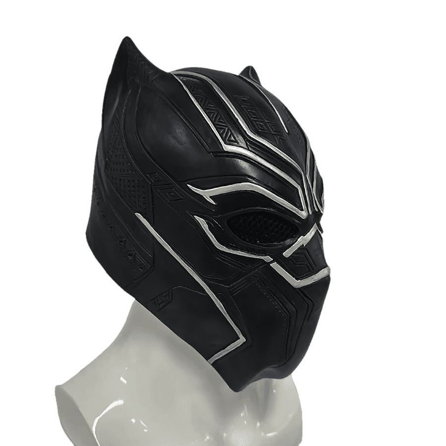 Black Panther svart karnevalsmask