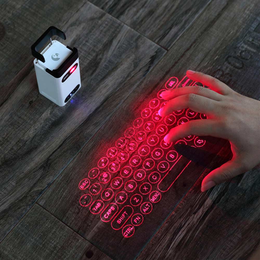 hologram tangentbord laser virtuell projektion