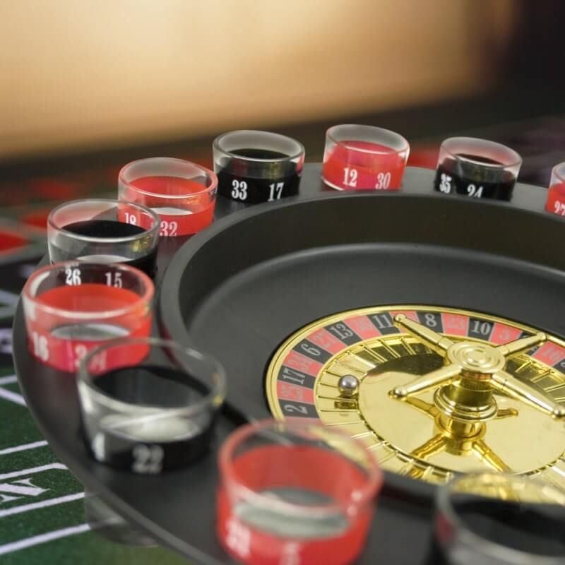 Shot roulette​ – Lyx dricksroulett för alkoholglas