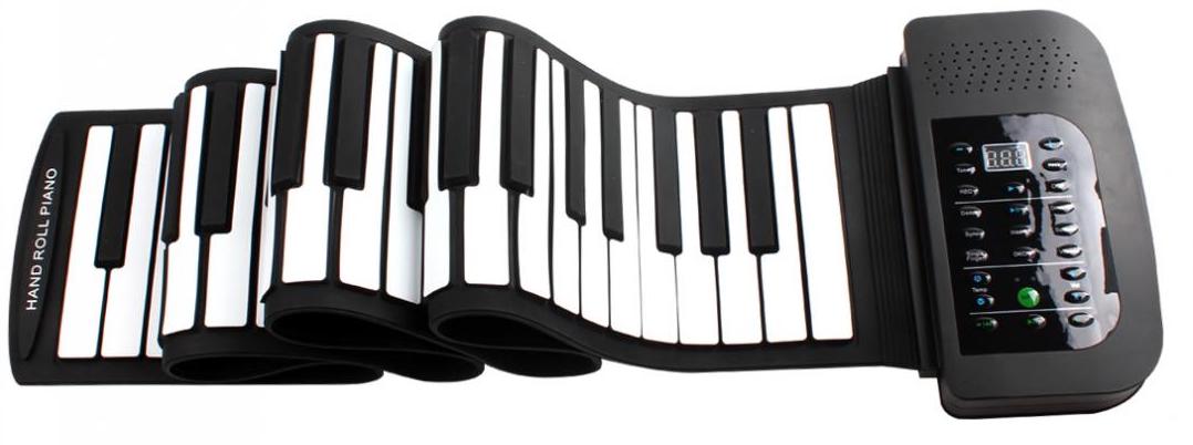 bärbart piano keyboard roll up piano