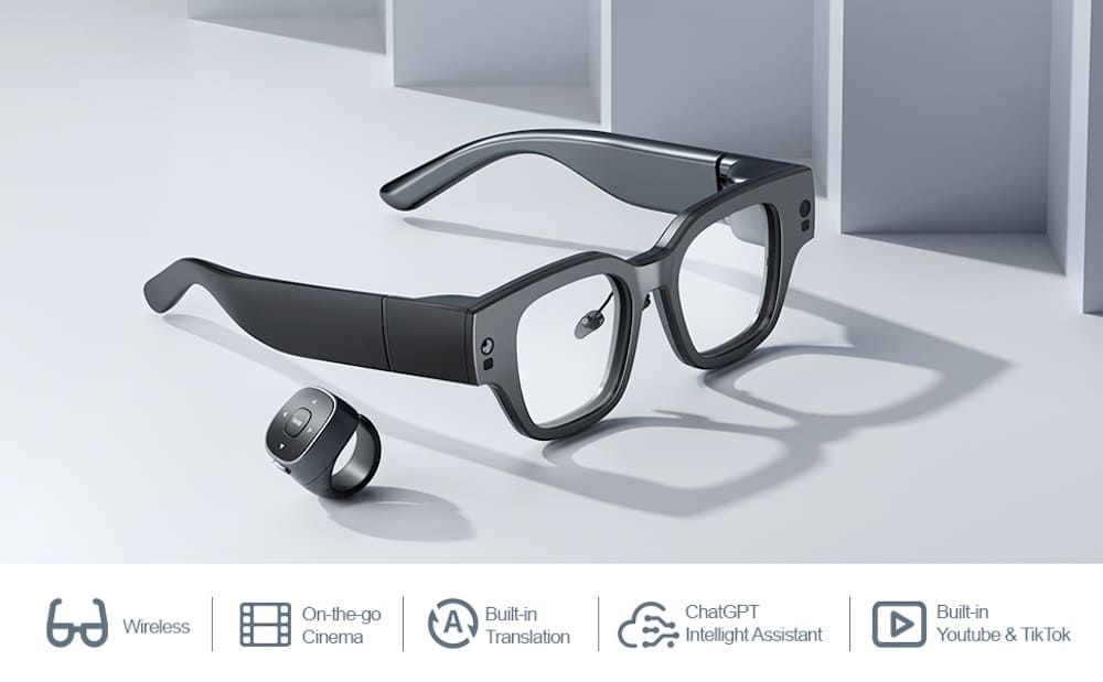 vr glasögon smart med chatt gpt smart 3D trådlöst