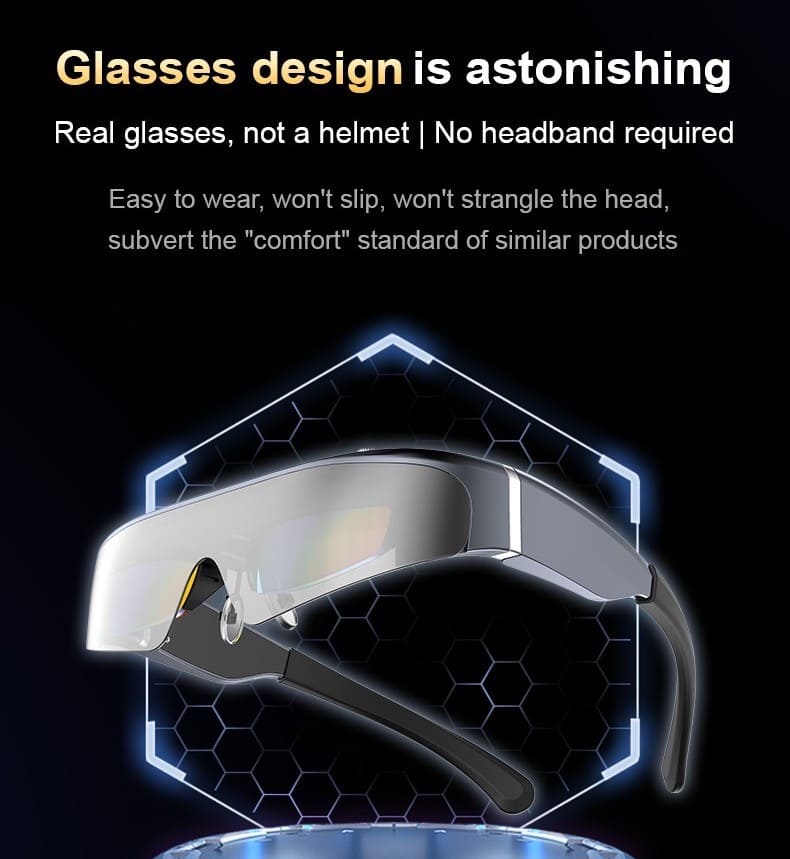 Smarta VR-glasögon med fjärrkontroll